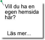 Vill du ha en egen hemsida här?